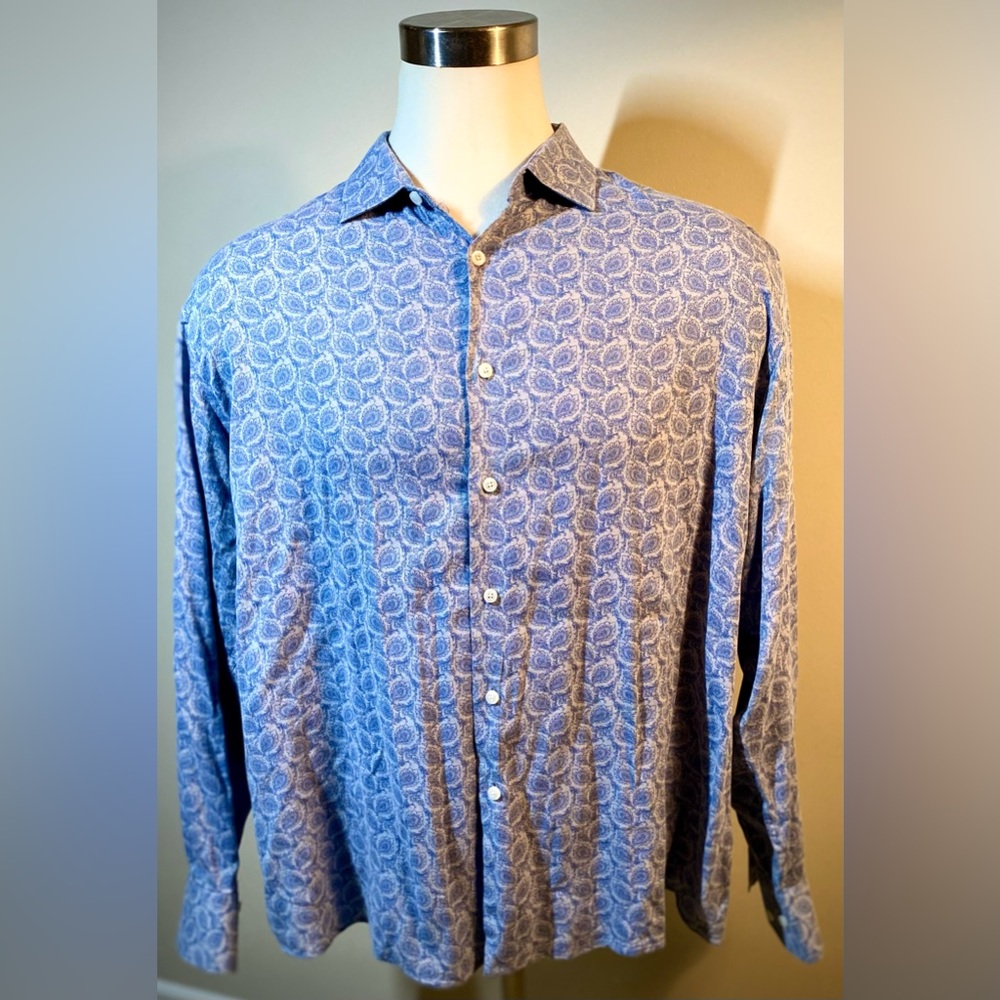 ♦️3/$60 Tallia - Stretch Dress Shirt - XXL